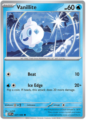 027 Vanillite